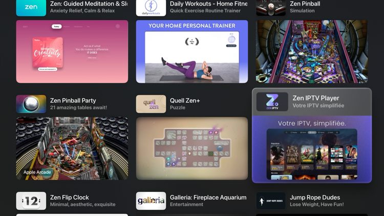Zen IPTV setup on Android TV